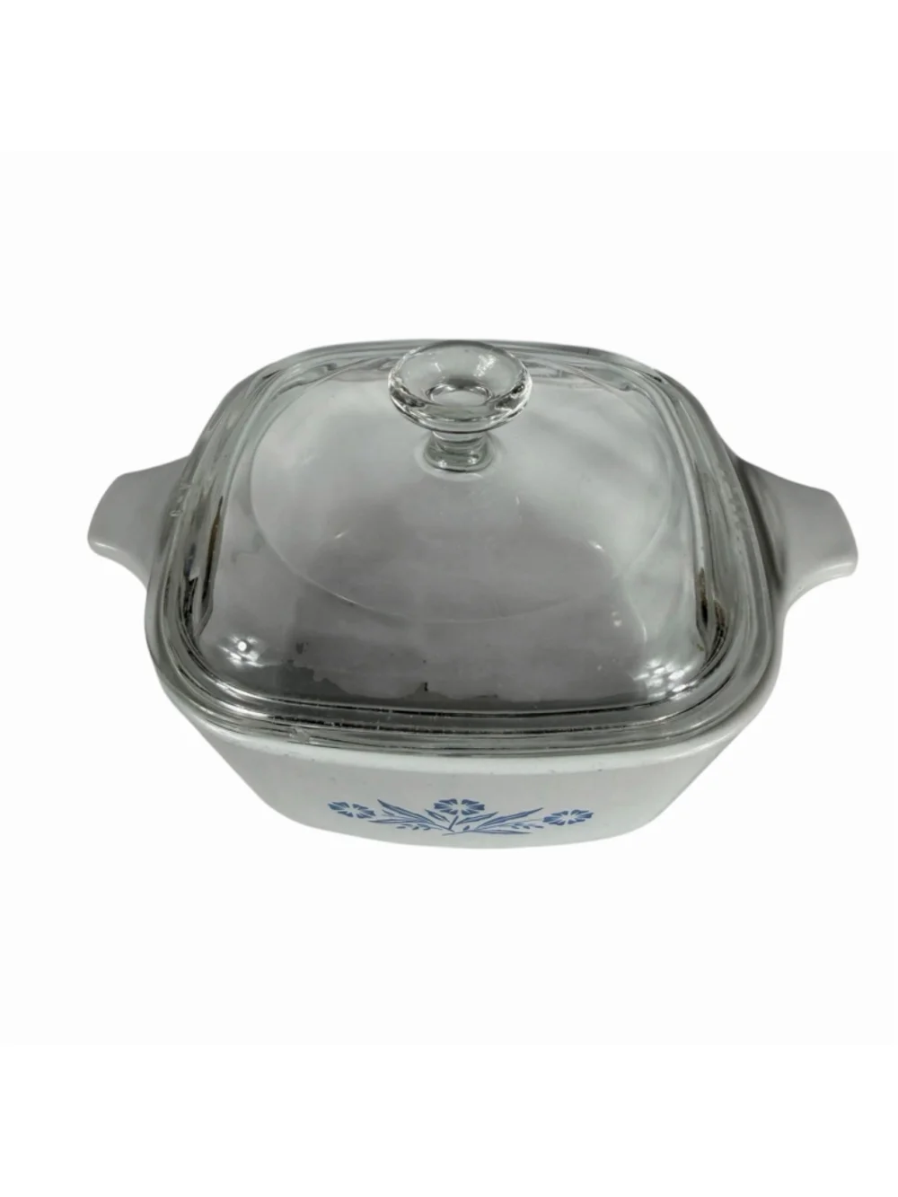 Vintage Corning Ware Cornflower Blue 2 3/4 Cup P-43-B Casserole Dish w/ Lid